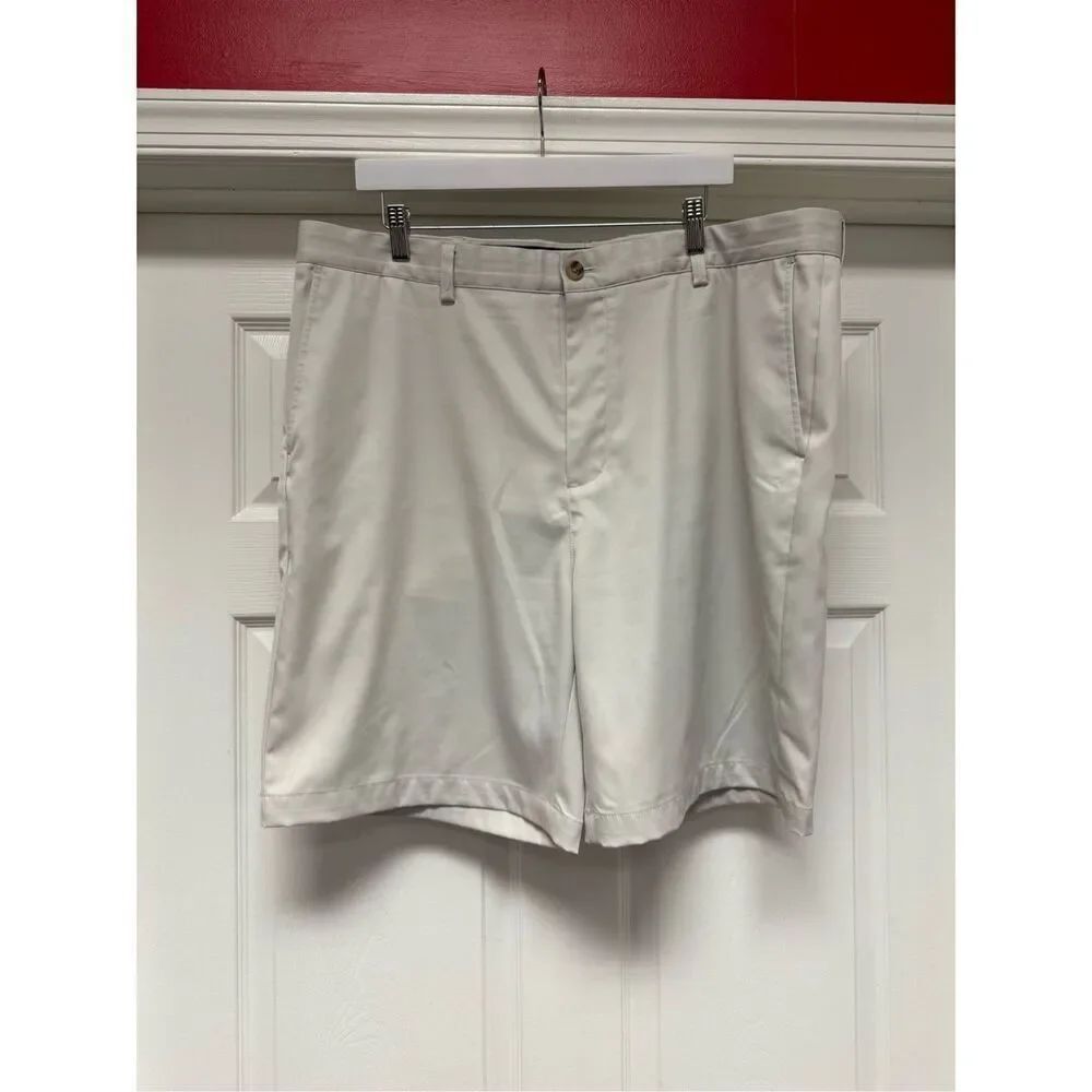 Vineyard Vines Creamy Tan Performance Links 9” Golf Shorts sz 40 NWOT